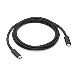 Дата-кабель Apple Thunderbolt 4 Pro Type-C to Type-C 1 м, чёрный