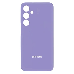 Клип-кейс (накладка) для Samsung Galaxy A25 пластик, силикон, фиолетовый