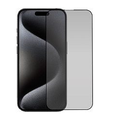 Защитное стекло Mocoll Golden Shield Series 2.5D Privacy для Apple iPhone 15 Pro Max, черная рамка