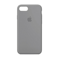 Клип-кейс (накладка) Silicone Case закрытый для Apple iPhone 7 / 8 / SE 2020 / 2022 силикон, персиковый