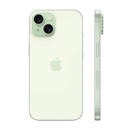 Смартфон Apple iPhone 15 128 ГБ зелёный (eSim) - 3