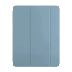 Чехол-книжка c отделением под стилус Mosbros Pin Yue для Apple iPad Air 13" (2024 / 2025 / 2026) пластик, силикон, голубой