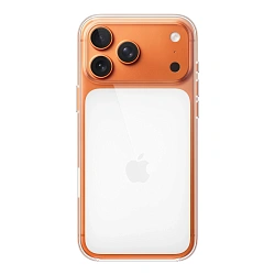 Клип-кейс (накладка) Clear Case MagSafe для Apple iPhone 17 Pro Max поликарбонат, прозрачный