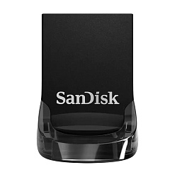 USB-флешка SanDisk Ultra Fit 128 ГБ, чёрный