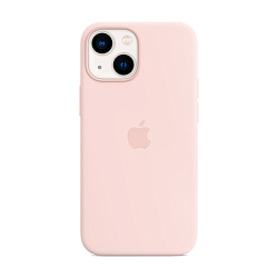 Клип-кейс (накладка) Silicone Case для Apple iPhone 13 Mini силикон, пудровый