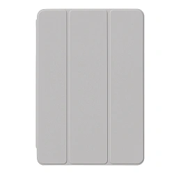 Чехол-книжка c отделением под стилус Smart Case для Apple iPad Pro 13" (2024 / 2025)  силикон, светло-серый