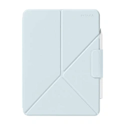 Чехол-книжка Pitaka MagEZ Folio 2 для Apple iPad Pro 13" (2024 / 2025)  полиуретан, голубой