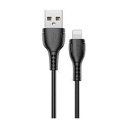 Дата-кабель Borofone BX51 Lightning 1 м, чёрный