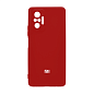 Клип-кейс (накладка) для Xiaomi Redmi Note 10 Pro силикон, красный