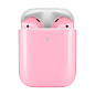 Беспроводные наушники Apple AirPods 2 с зарядным футляром розовый