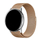 Миланский сетчатый браслет для Samsung Watch 20mm сталь золотой