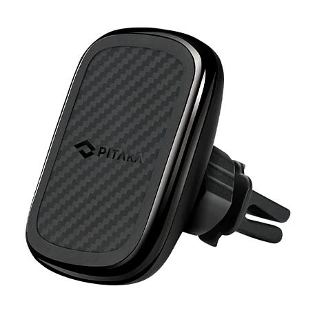Автомобильный держатель магнитный Pitaka MagEZ Mount (зажим), чёрный