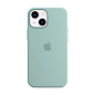 Клип-кейс (накладка) Silicone Case для Apple iPhone 13 силикон, мятный