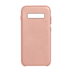 Клип-кейс (накладка) K-DOO Noble Collection для Samsung Galaxy S10 Plus кожа, пудровый