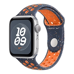 Ремешок Apple Nike Sport Band для Apple Watch 44 / 45 / 46 / 49mm фторэластомер Blue Flame (M/L)