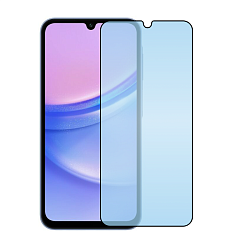 Защитное стекло Mocoll 2.5D для Samsung Galaxy A15, черная рамка