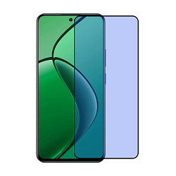 Защитное стекло 3D Classic для Realme 12, черная рамка