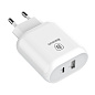 Сетевое зарядное устройство + кабель Lightning Baseus Bojure 32 Вт, белый - 2