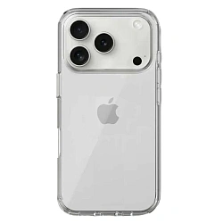 Клип-кейс (накладка) Ice Crust для Apple iPhone 17 Pro силикон, прозрачный