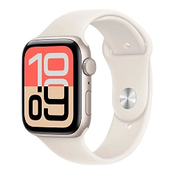 Умные часы Apple Watch SE 3 44mm GPS Starlight Aluminium Case Starlight Sport Band