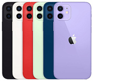 Смартфон Apple iPhone 12 256 ГБ чёрный