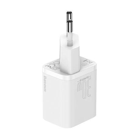 Сетевое зарядное устройство Baseus Super Si Quick Charger 30 Вт белый - 2