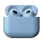 Беспроводные наушники Apple AirPods 3 голубой матовый (полная покраска) (5024)