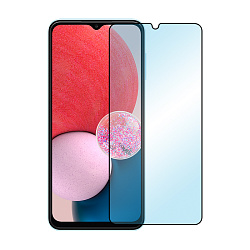 Защитное стекло 3D Premium для Samsung Galaxy A04s / A13 / A23, черная рамка