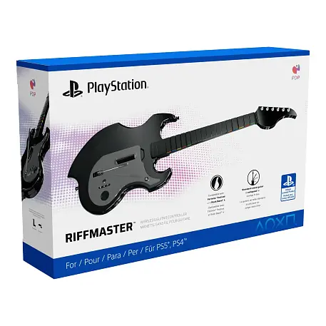 Гитара PDP Riffmaster Guitar Controller для PS5/PS4 чёрный - 4