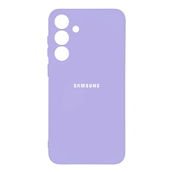 Клип-кейс (накладка) для Samsung Galaxy S25 FE силикон, фиолетовый