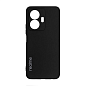 Клип-кейс (накладка) для Realme C55 силикон, чёрный