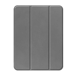 Чехол-книжка c отделением под стилус Mosbros Pin Yue для Apple iPad Pro 11" (2024 / 2025)  пластик, силикон, серый