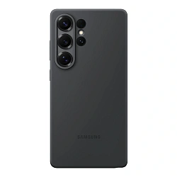 Клип-кейс (накладка) Silicone cover закрытый для Samsung Galaxy S25 Ultra силикон, чёрный