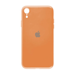 Клип-кейс (накладка) для Apple iPhone Xr силикон, оранжевый