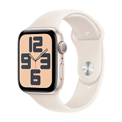 Умные часы Apple Watch SE (2024) 44mm GPS Starlight Aluminium Case Starlight Sport Band