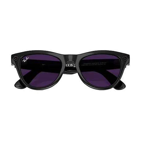 Умные очки Ray-Ban Skyler Shiny Black, Clear/Amethyst Transitions, (52-20-150mm) - 3