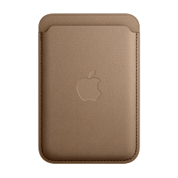 Кардхолдер FineWoven Wallet with Magsafe для Apple iPhone ткань, силикон, серо-коричневый