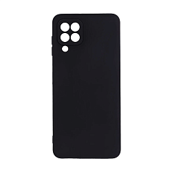Клип-кейс (накладка) для Samsung Galaxy A22 / M32 / M22 силикон, чёрный