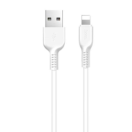 Автомобильное зарядное устройство + кабель Lightning Hoco Z2A 12 Вт, белый - 3