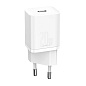 Сетевое зарядное устройство Baseus Super Si Quick Charger 20 Вт белый