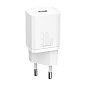 Сетевое зарядное устройство Baseus Super Si Quick Charger 30 Вт белый