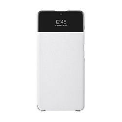 Чехол-книжка Samsung Smart S View Wallet Cover для Samsung Galaxy A32 полиуретан, поликарбонат, белый