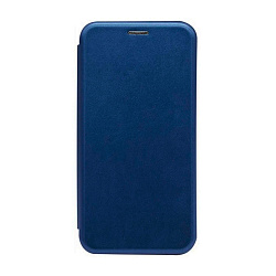 Чехол-книжка для Samsung Galaxy A03s искусственная кожа, тёмно-синий
