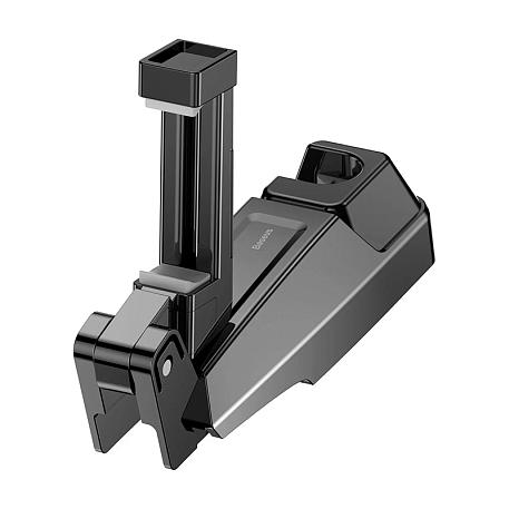 Автомобильный держатель Baseus Back seat hook mobile phone holder (зажим), чёрный - 3