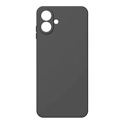 Клип-кейс (накладка) Borasco Silicone Case для Samsung Galaxy A07 силикон, чёрный