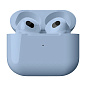 Беспроводные наушники Apple AirPods 3 серо-голубой (полная покраска)