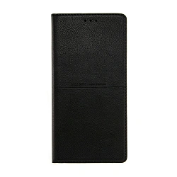 Чехол-книжка Premium Rich Boss для Samsung Galaxy A06 искусственная кожа, чёрный
