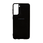 Клип-кейс (накладка) для Samsung Galaxy S21 силикон, чёрный
