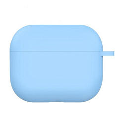 Кобура Silicon Protection Case для Apple AirPods 3 силикон, голубой