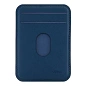 Кардхолдер uBear Split для Apple iPhone экокожа, синий - 2
